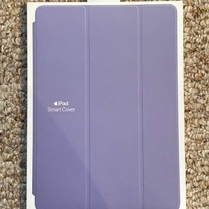 Apple IPad Smart Cover. Lavender purple. Never used fits IPad 9th generation